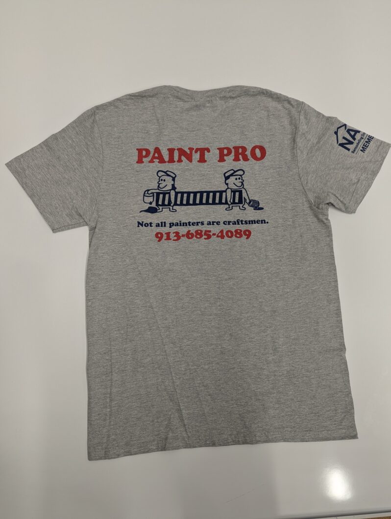 Paint Pro Ash T-Shirt - Image 2