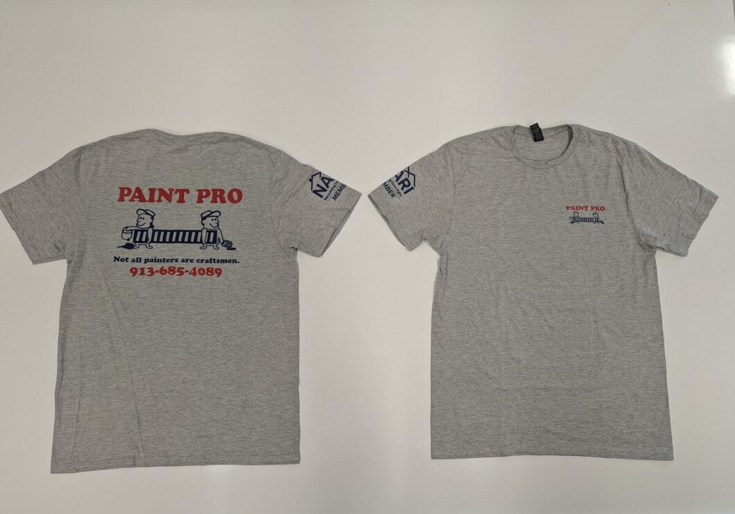 Paint Pro Ash T-Shirt - Image 3